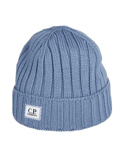 C.p. Company C. P. Company Man Hat Pastel Blue Size Onesize Wool In Blue
