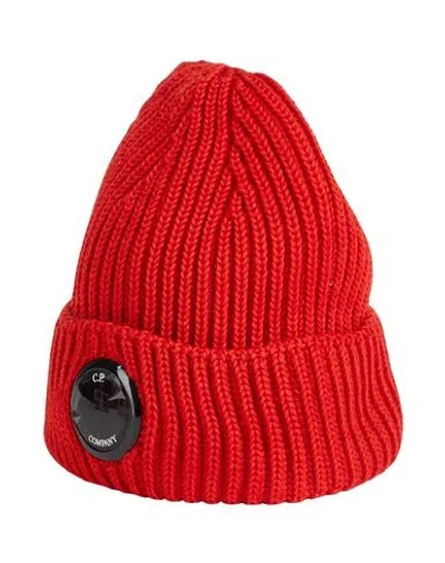 C.p. Company C. P. Company Man Hat Red Size Onesize Wool