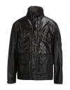 C.p. Company C. P. Company Man Jacket Black Size 44 Cotton, Polyester, Polyamide In Black