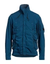 C.P. COMPANY C. P. COMPANY MAN JACKET BLUE SIZE 46 POLYAMIDE, ELASTANE
