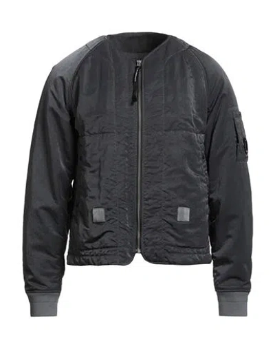 C.p. Company C. P. Company Man Jacket Charcoal Size Xxl Polyamide In Black