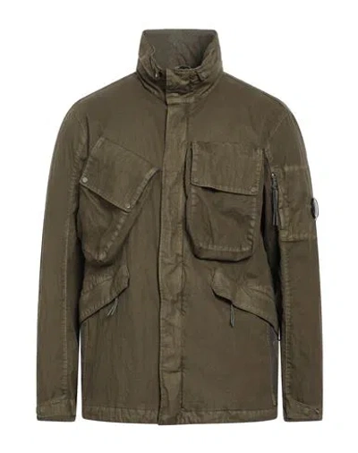 C.p. Company C. P. Company Man Jacket Dark Green Size 36 Cotton, Polyamide, Polyurethane Resin