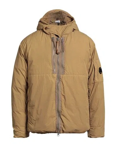 C.p. Company C. P. Company Man Jacket Khaki Size 44 Polyamide In Neutral