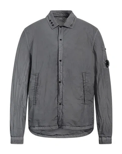 C.p. Company C. P. Company Man Jacket Lead Size Xxl Polyamide In Grey
