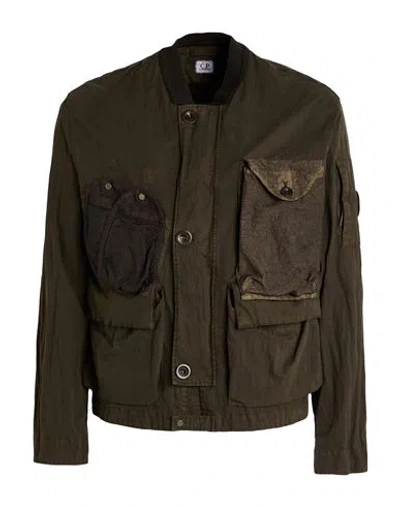 C.p. Company C. P. Company Man Jacket Military Green Size 40 Cotton, Polyamide, Polyurethane Resin