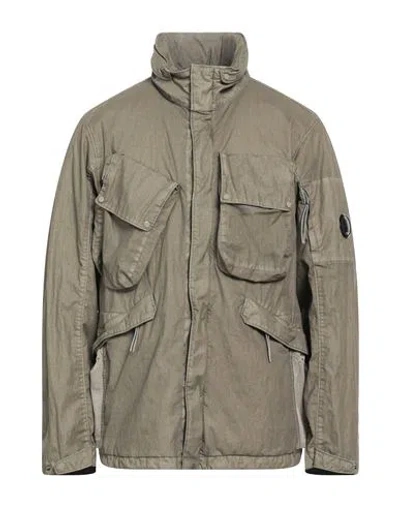 C.p. Company C. P. Company Man Jacket Military Green Size 40 Cotton, Polyamide, Polyurethane Resin In Green