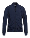 C.p. Company Zip-up Bomber Jacket In 868 Medieval Blue