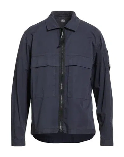 C.p. Company C. P. Company Man Jacket Navy Size Xl Cotton In Blue