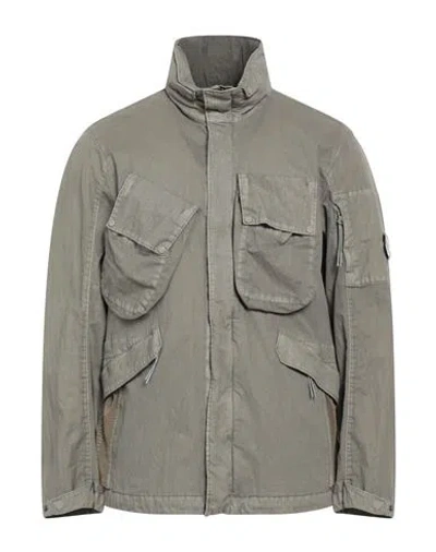 C.p. Company C. P. Company Man Jacket Sage Green Size 36 Cotton, Polyamide, Polyurethane Resin In Sage Green
