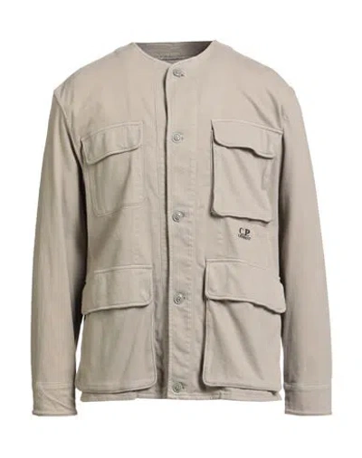 C.p. Company C. P. Company Man Jacket Sand Size 3xl Cotton, Elastane In Neutral
