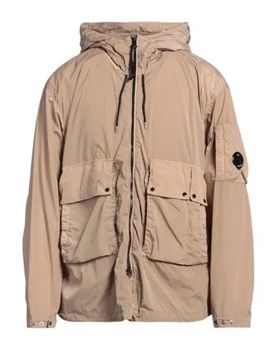 C.P. COMPANY C. P. COMPANY MAN JACKET SAND SIZE 48 POLYAMIDE, ELASTANE