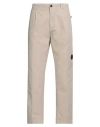 C.p. Company C. P. Company Man Pants Beige Size 38 Cotton, Linen In Sand