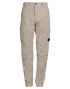 C.p. Company Sateen Ergonomic Cargo Pants In Neutral