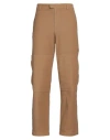 C.p. Company C. P. Company Man Pants Camel Size 32 Cotton, Elastane In Beige