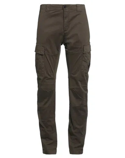 C.p. Company C. P. Company Man Pants Dark Brown Size 40 Cotton, Elastane