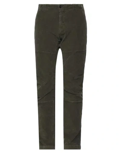 C.p. Company C. P. Company Man Pants Dark Green Size 42 Cotton, Elastane