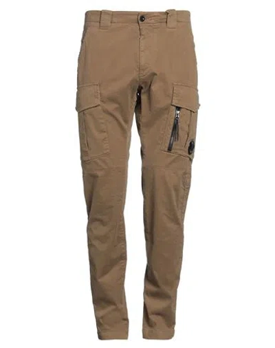 C.p. Company C. P. Company Man Pants Khaki Size 32 Cotton, Elastane In Beige