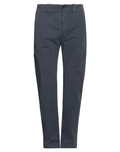 C.p. Company C. P. Company Man Pants Navy Size 36 Cotton, Elastane In Blue