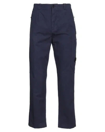 C.p. Company C. P. Company Man Pants Navy Size 36 Cotton, Linen In Navy Blue