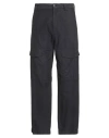 C.p. Company C. P. Company Man Pants Navy Size 40 Cotton, Elastane In Black