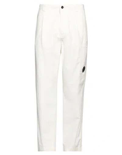 C.p. Company C. P. Company Man Pants Off White Size 36 Cotton, Linen
