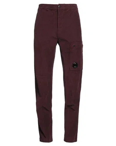 C.p. Company C. P. Company Man Pants Plum Size 36 Cotton, Elastane In Purple