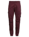 C.p. Company C. P. Company Man Pants Plum Size 40 Cotton, Elastane