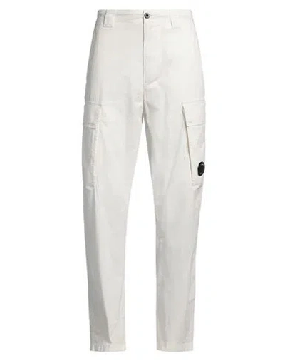 C.p. Company C. P. Company Man Pants White Size 34 Cotton, Elastane