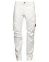 C.p. Company C. P. Company Man Pants White Size 40 Cotton, Elastane In White