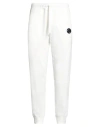 C.p. Company C. P. Company Man Pants Ivory Size Xs Cotton In White
