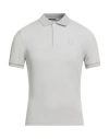 C.p. Company C. P. Company Man Polo Shirt Light Grey Size Xs Cotton, Polyamide In Gray