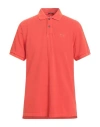 C.p. Company C. P. Company Man Polo Shirt Orange Size 3xl Cotton