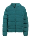 C.p. Company C. P. Company Man Puffer Deep Jade Size 44 Polyamide In Green