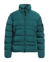 C.p. Company C. P. Company Man Puffer Deep Jade Size 44 Polyamide In Green