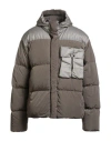 C.p. Company C. P. Company Man Puffer Grey Size Xxl Polyamide In Green