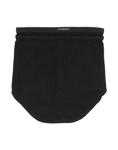 C.p. Company C. P. Company Man Scarf Black Size - Wool