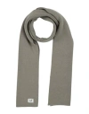 C.p. Company C. P. Company Man Scarf Grey Size - Virgin Wool, Polyester In Brown