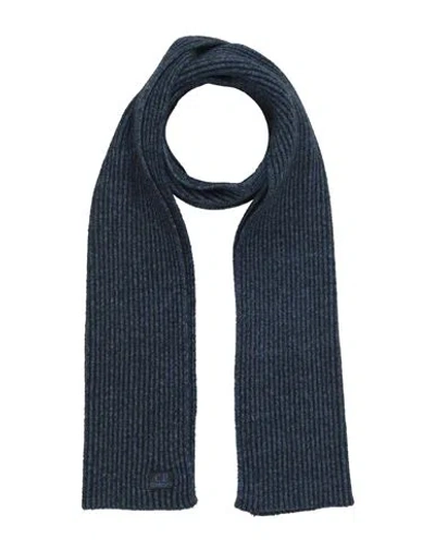 C.p. Company C. P. Company Man Scarf Slate Blue Size - Polyester, Wool, Polyamide