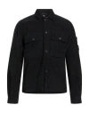 C.p. Company C. P. Company Man Shirt Black Size S Cotton, Elastane
