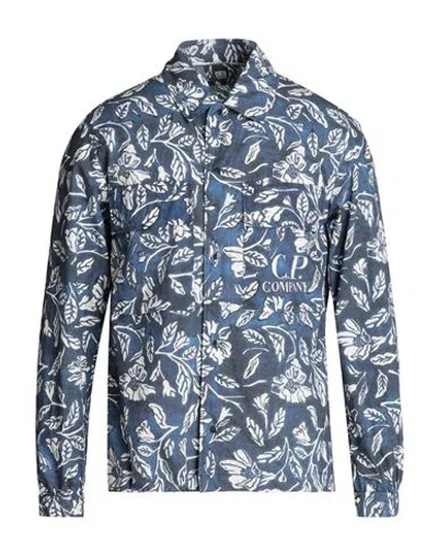 C.p. Company C. P. Company Man Shirt Blue Size M Cotton