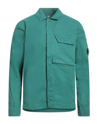 C.p. Company C. P. Company Man Shirt Green Size Xl Cotton