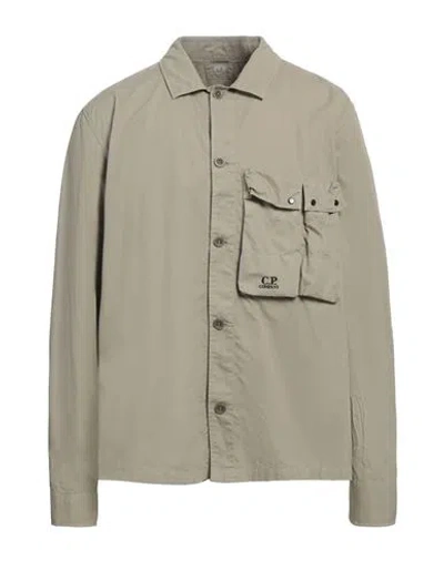 C.p. Company C. P. Company Man Shirt Grey Size 3xl Cotton
