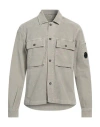 C.p. Company Shirt C. P. Company Men Color Sage In Grey