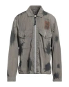 C.p. Company C. P. Company Man Shirt Grey Size Xxl Polyamide