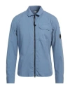 C.p. Company C. P. Company Man Shirt Light Blue Size 3xl Cotton