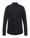 C.p. Company C. P. Company Man Shirt Midnight Blue Size S Polyamide