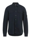 C.p. Company C. P. Company Man Shirt Midnight Blue Size Xxl Linen