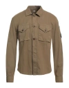 C.p. Company C. P. Company Man Shirt Military Green Size 3xl Cotton In Green