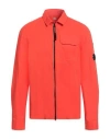 C.p. Company C. P. Company Man Shirt Orange Size 3xl Cotton