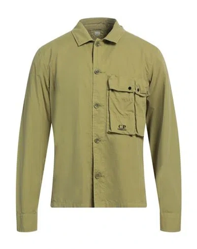 C.p. Company C. P. Company Man Shirt Sage Green Size 3xl Cotton